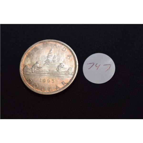 1965 Canadian Silver Dollar