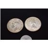 Image 2 : 1964, 1950 Canadian Silver ½ Dollar