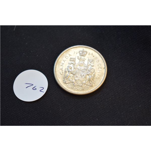1964 Canadian Silver ½ Dollar
