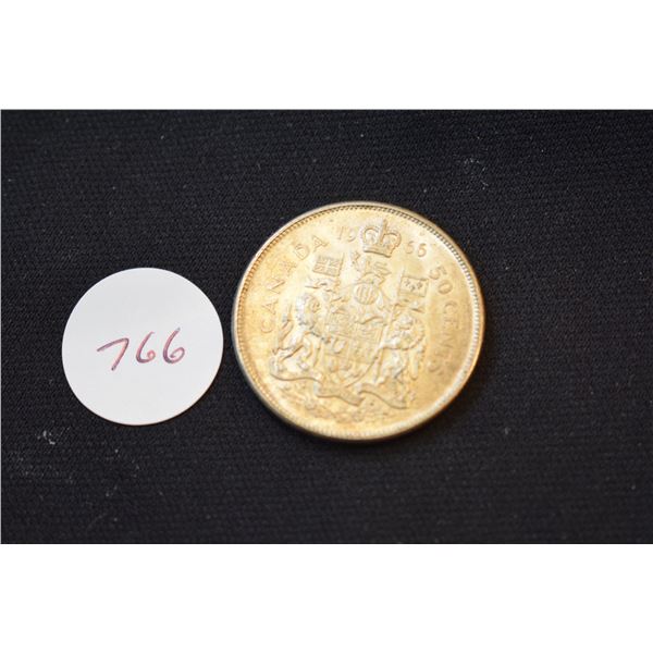 1966 Canadian Silver ½ Dollar
