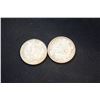 Image 2 : 1952, 1957 Silver Canadian Quarters