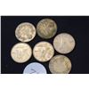 Image 1 : (6) Canadian Silver Dimes