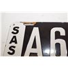 Image 2 : 1912 Repo Porcelain Saskatchewan License Plate