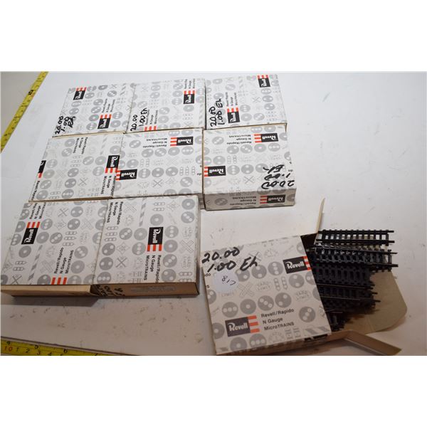 NOS N Gauge Revell Model Railway Tracks