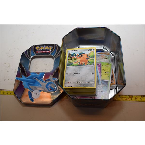 Tin of Pokemon Cards