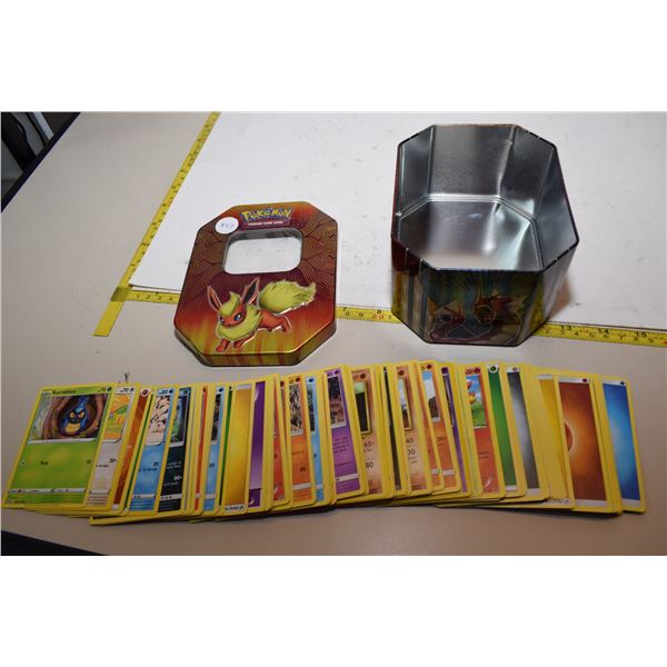 Tin of Pokemon Cards