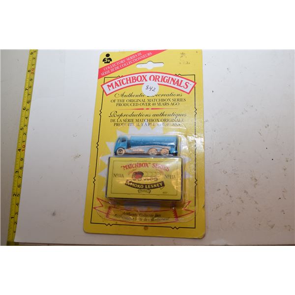 1993 Matchbox Toy Blister Pack