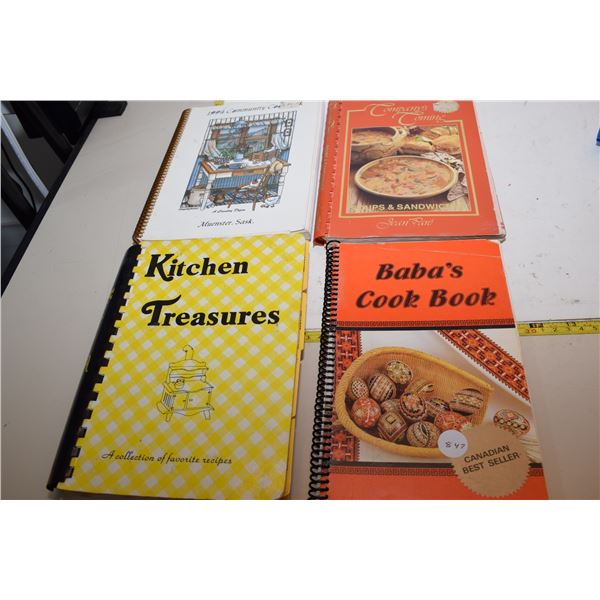 (4) Cookbooks
