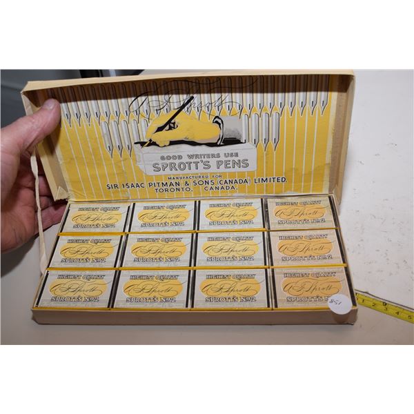 1 Case Antique Pen Nibs