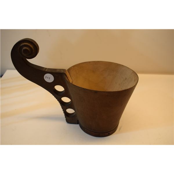 Fabulous Carved Wooden Scoop for Shepherds (Goat’s Milk)