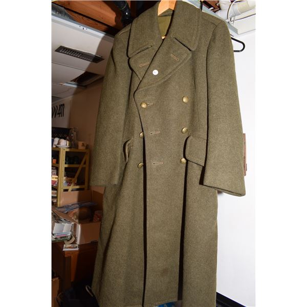 1940 WWII Canadian Military Overcoat