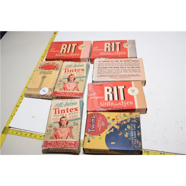 Antique NOS Dyes