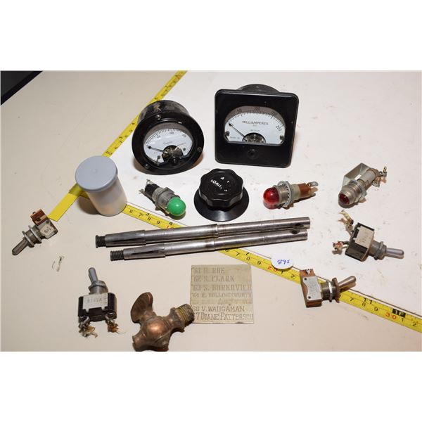 Gauges, Lights, Switches