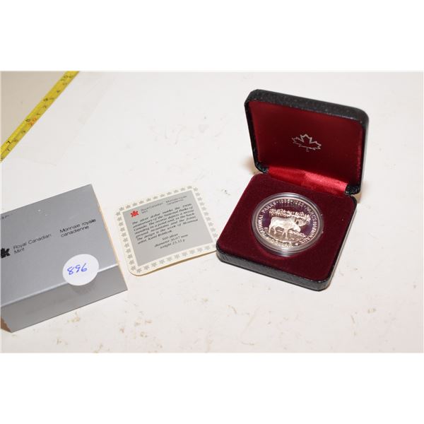 1985 Canadian Silver Dollar .500 Silver