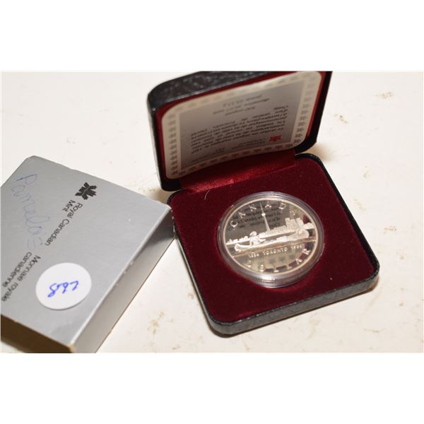 1984 Canadian Silver Dollar .500 Silver