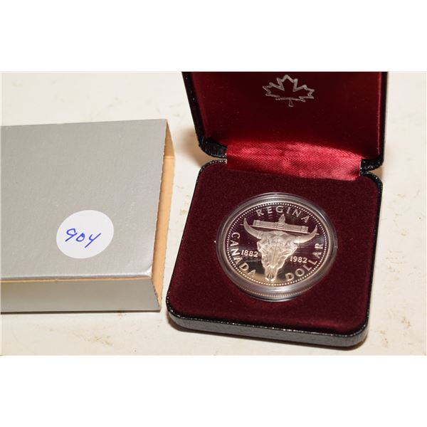 1982 Canadian Silver Dollar .500 Silver