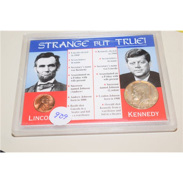 Lincoln and Kennedy Coin Set