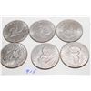 Image 2 : (6) US One Dollar Coins
