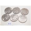 Image 1 : (6) US One Dollar Coins
