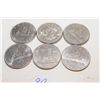 Image 1 : (6) Canadian One Dollar Coins