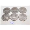 Image 1 : (6) Canadian One Dollar Coins