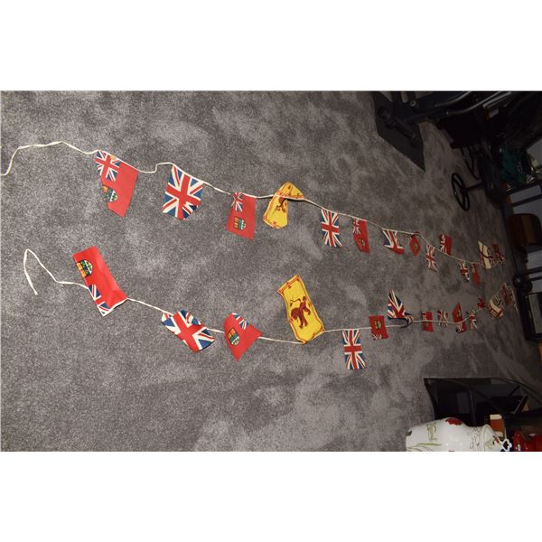 (2) WWII Strings of Pennants 32’