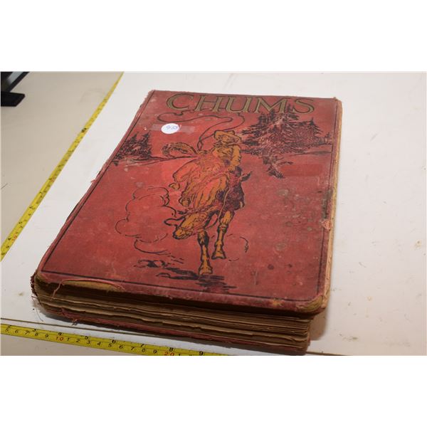 1922 Chums Huge Book