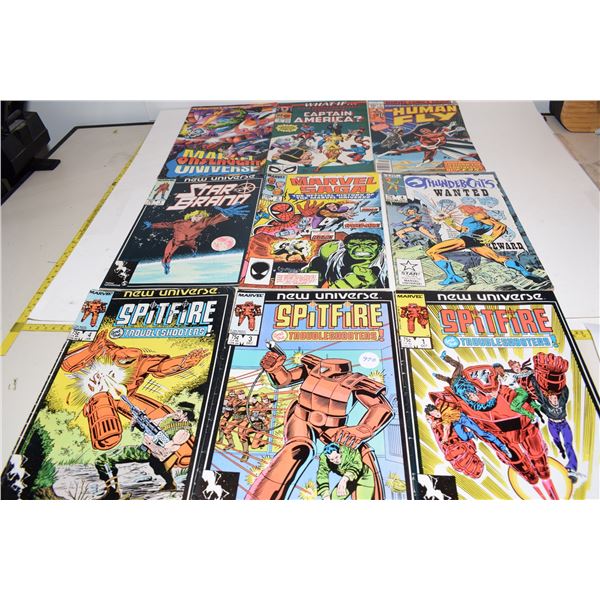 (9) Comic Books