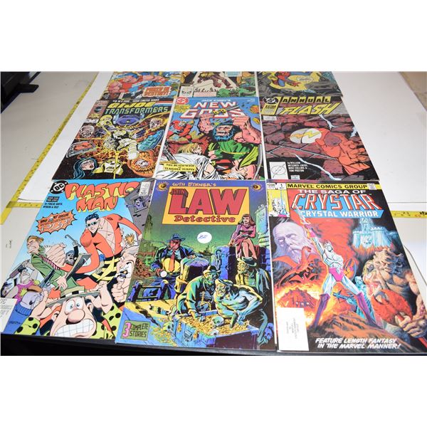 (9) Comic Books