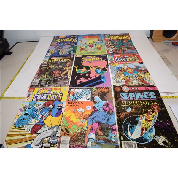 (9) Comic Books