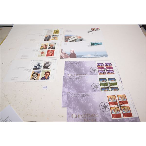 Canadian 1st Day Covers Stamps