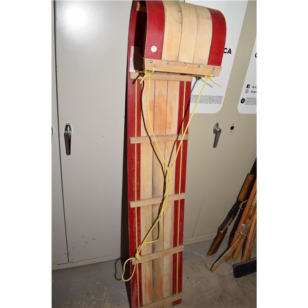 Canadian Wooden Sled