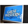 Image 1 : Tin Western Beer Sign