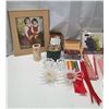 Image 2 : candles + picture frames misc