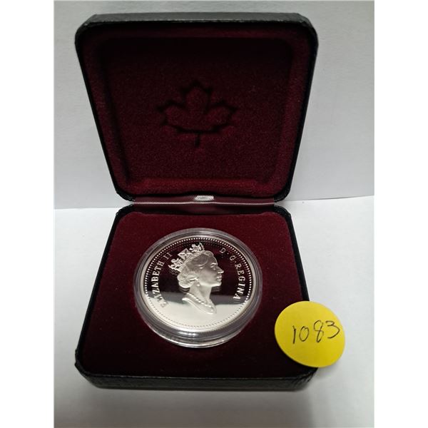 1995 Sterling silver dollar