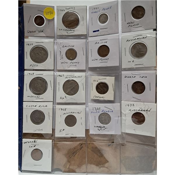 seventeen world coins