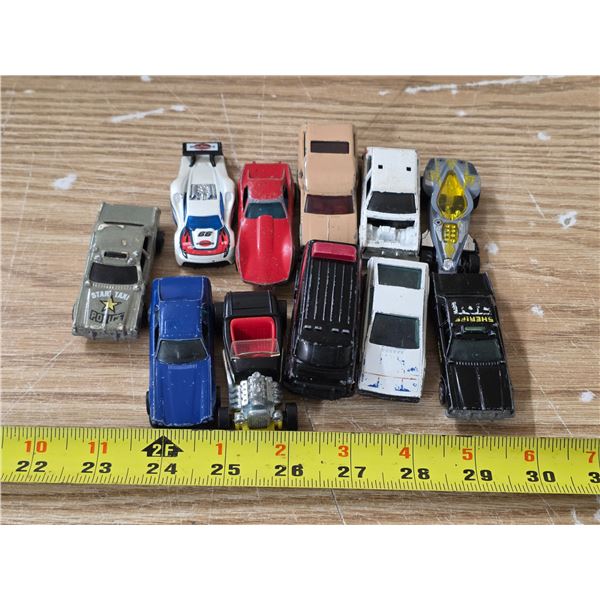 Lot of vintage hot wheels