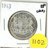 Image 1 : 1943 Canada Silver 50 cent Coin