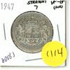 Image 1 : 1945 Canada Silver 50 cent Coin