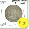 Image 1 : 1945 Canada Silver 50 cent Coin