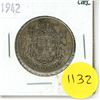 Image 1 : 1942 Canada Silver 50 cent Coin