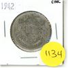 Image 1 : 1942 Canada Silver 50 cent Coin