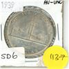 Image 1 : 1939 Canada Silver One Dollar Coin