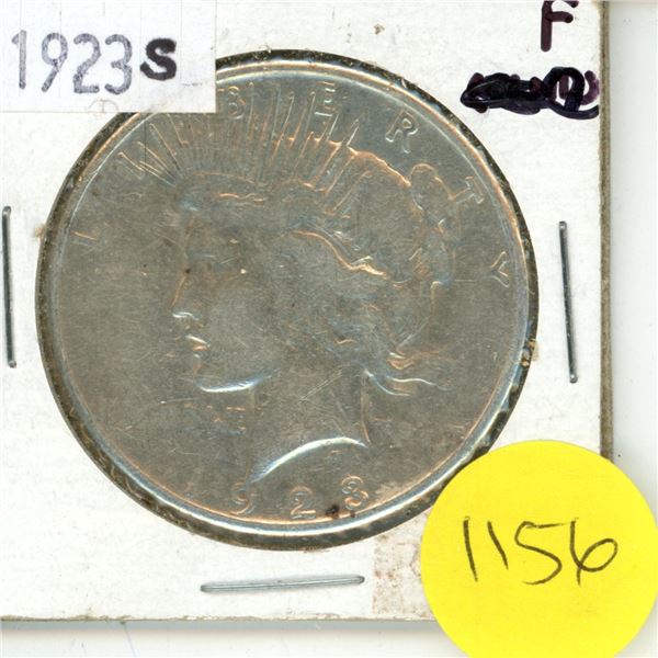 1923 US Silver Peace Dollar