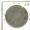 Image 2 : 1922 US Silver Peace Dollar