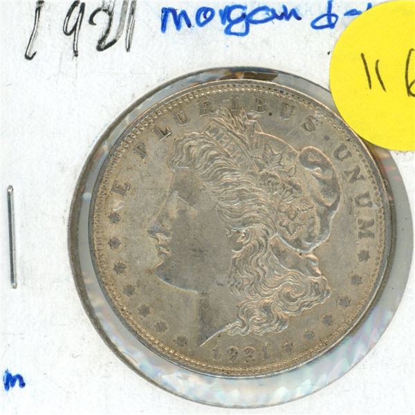 1921 US Morgan Silver Dollar