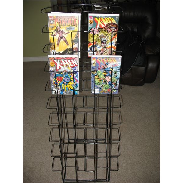 COMIC BOOK RACK - DISPLAY - Comic Books not included