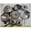 Image 1 : Lot of Assorted Stainless-Steel Cookware
