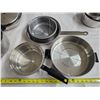 Image 3 : Lot of Assorted Stainless-Steel Cookware