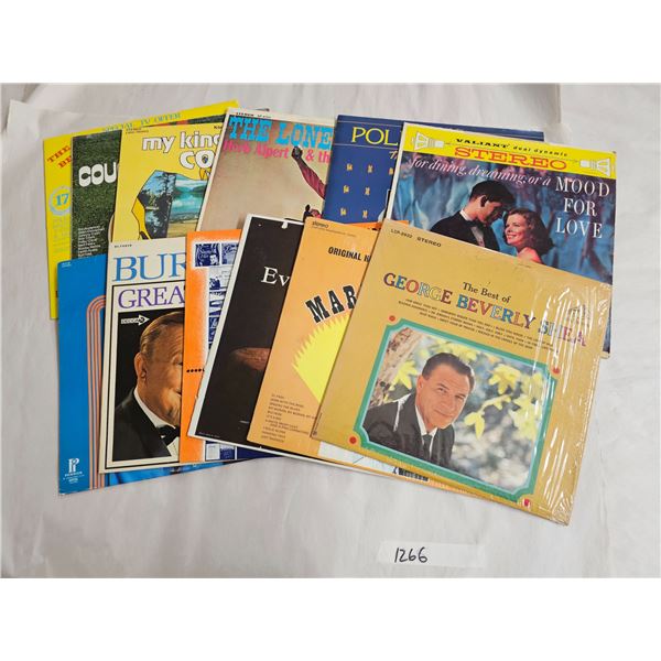 (12) Assorted Vinyl Albums